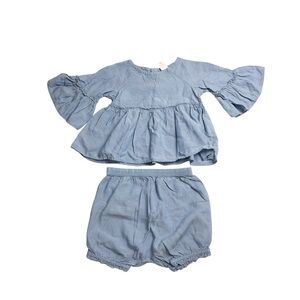 Banana Republic baby chambray set